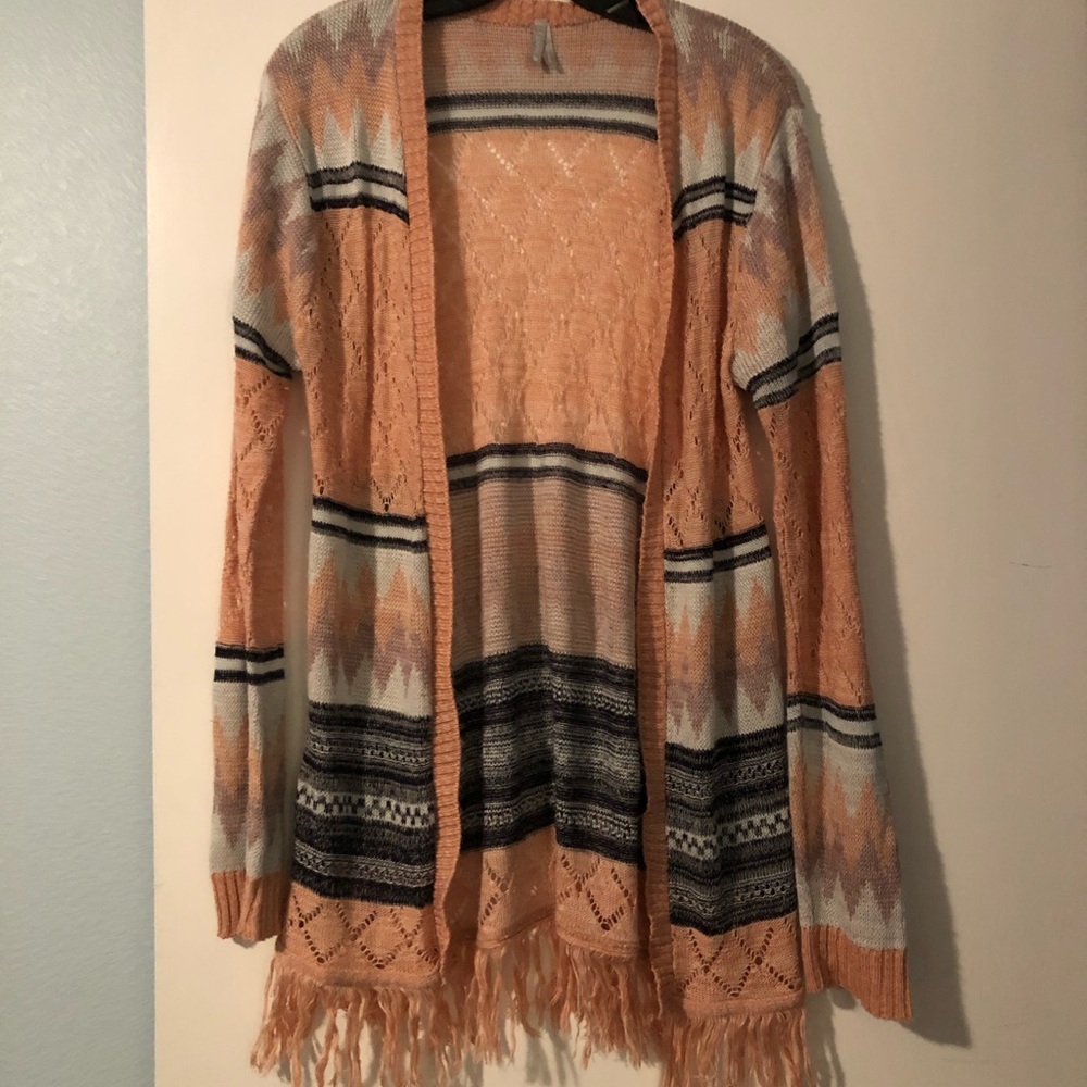 Colorful fun cardigan